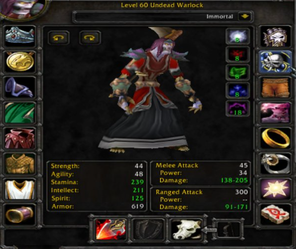 Undead male warlock turtle wow 11