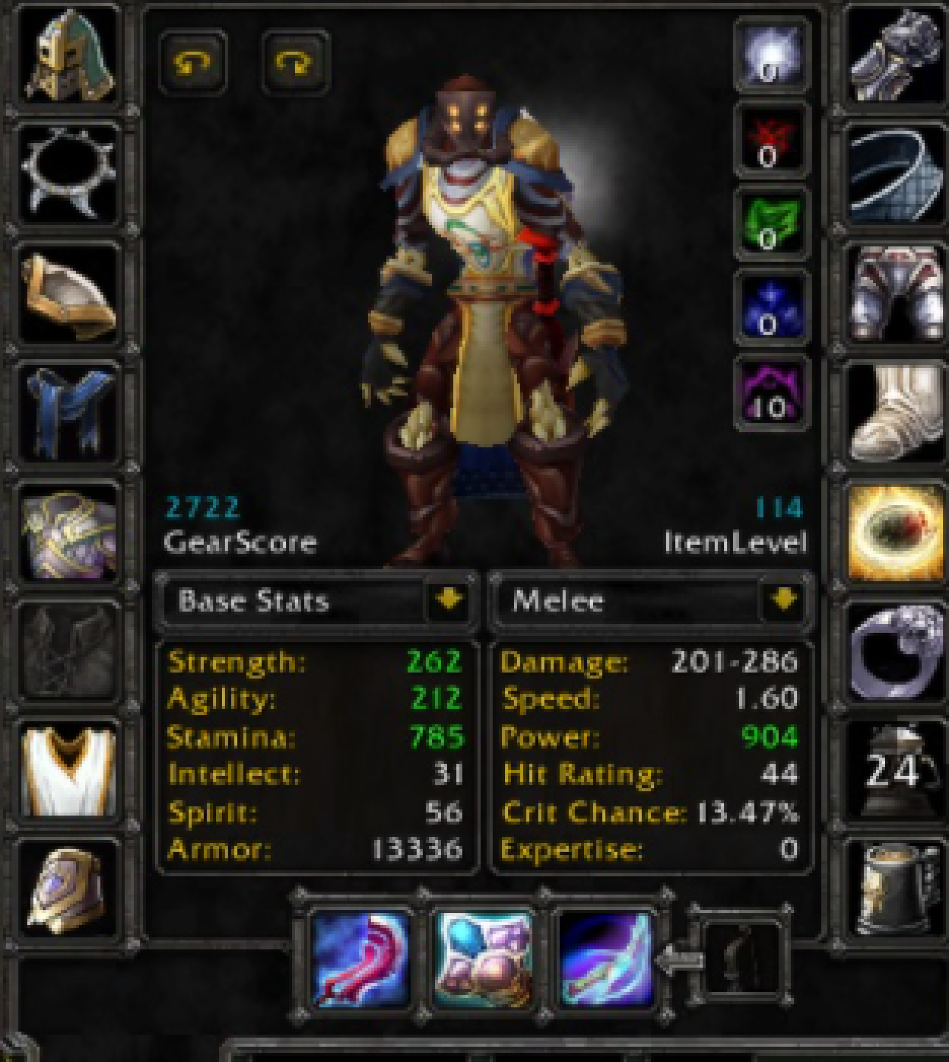 Undead male warrior shazzrah